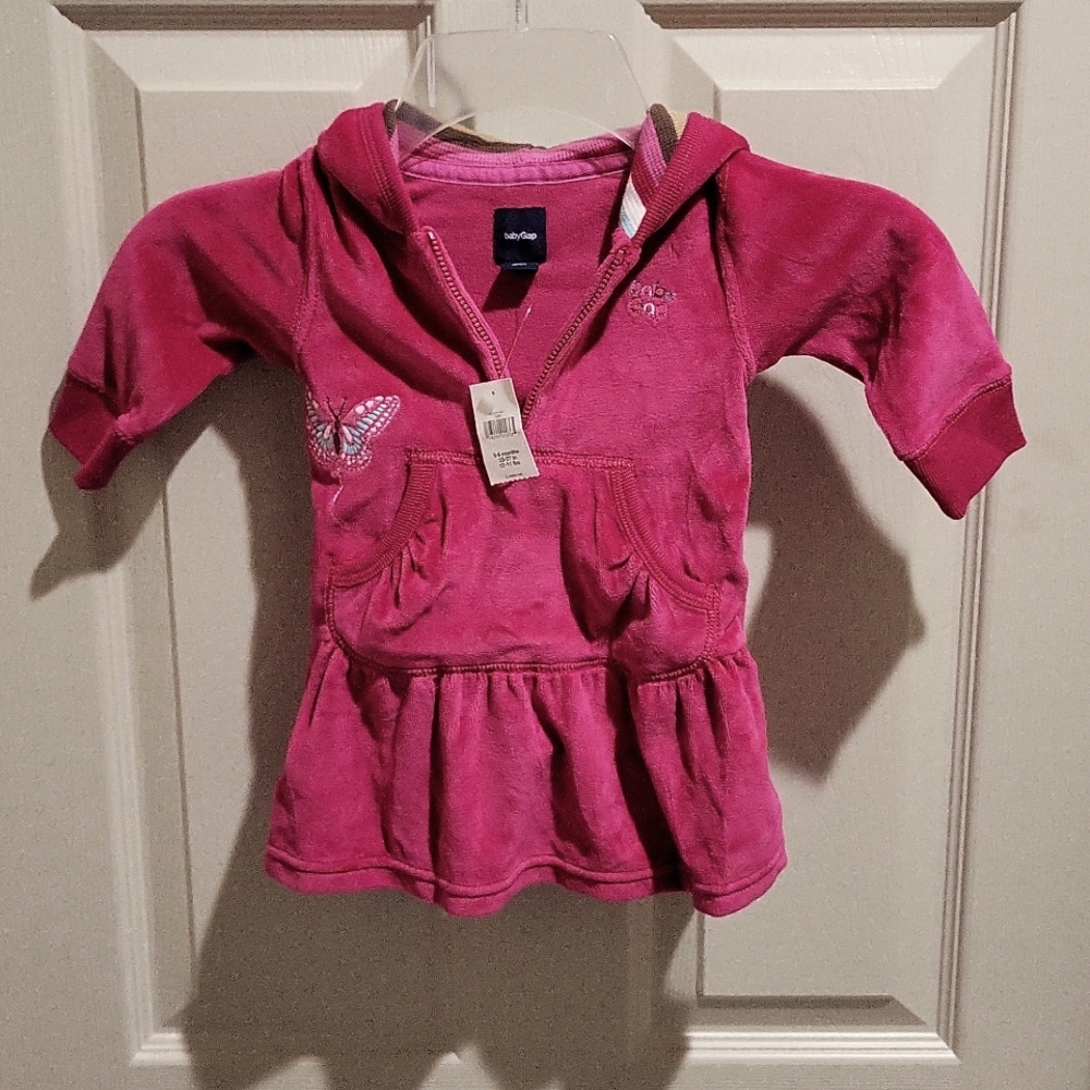 BabyGap  2 piece hoodie set, 3-6 months, Pink